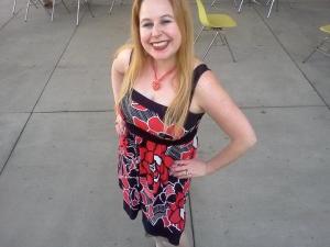 Dani on a visit to LACMA