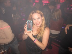 Dani and her Samsung Galaxy S3 Baja Sharkeez HB