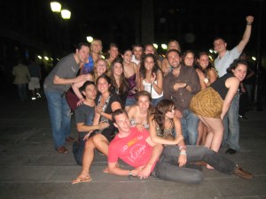 Barcelona-funny group shot