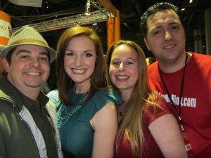 Group Shot with Friends at Travel Show