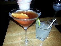 Blood Orange Manhattan & the Hot Date