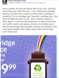 Costco Ink Cartridge deal through 2-27-13