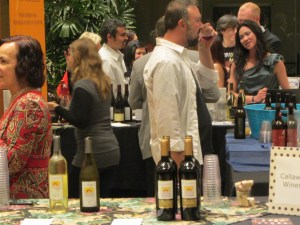 Lexus Launch Party wine tasting