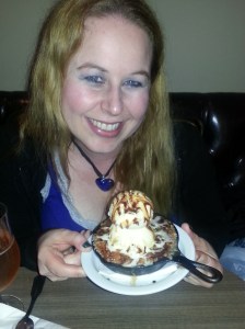 Dani with Cococarma desert