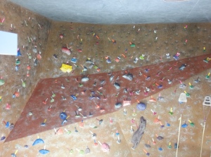 Rock Climbing Wall in OC Mart Mix