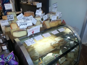 Cheese Shop of Cheeses from all over the World