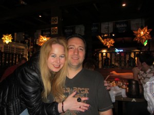 Hubby & I at Mi Casa