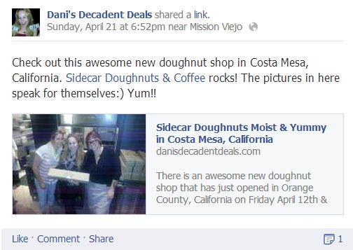 Sidecar Doughnuts, Costa Mesa, California Grand Opening