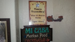 Mi Casa RSM Bar Signs