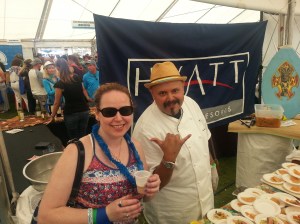 Dani & Chef Jose from Hyatt