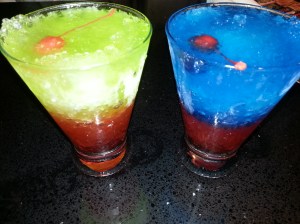 Dave & Buster's Snow cone Drinks