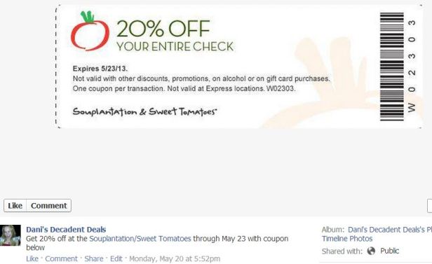 Souplantation - 20% off thru 5-23-13