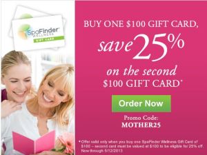Spa Finder Wellness - Discounted Gift Card