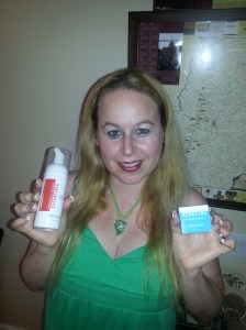 Dani with Contest Items up for grabs