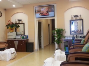 La Belle Nail Spa Interior