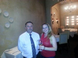 Dani & Sommelier Francois Francky