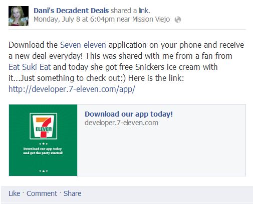 Awesome 7-11 Phone App