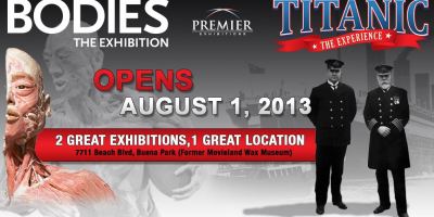 bodies exhibit and titanic experience