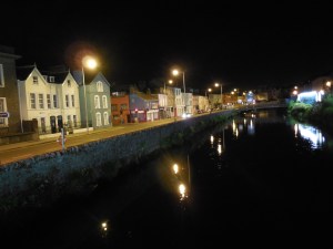 River Lee in Cork at Night