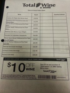 Total Wine and More Huntington Beach Wine Classes