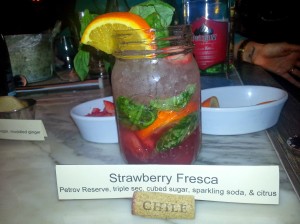 Strawberry Fresca Beverage