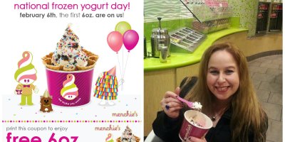 Menchie's, free frozen yogurt, national frozen yogurt day