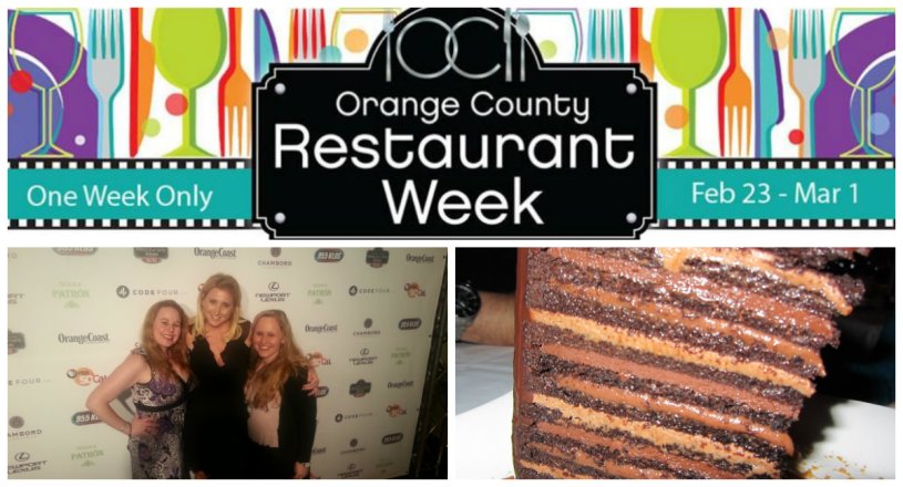 OC Restaurant week, launch party, prix fixe meals, feb 23- mar 1