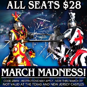 Medieval Times, March Madness Promotion