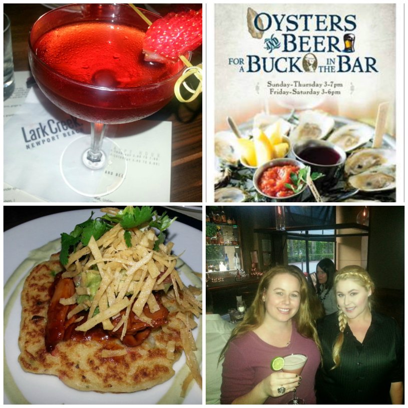 Lark creek, newport beach, restaurants, spring cocktails