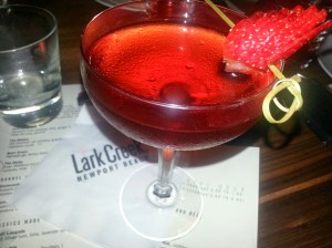 Lark creek, newport beach, restaurants, spring cocktails