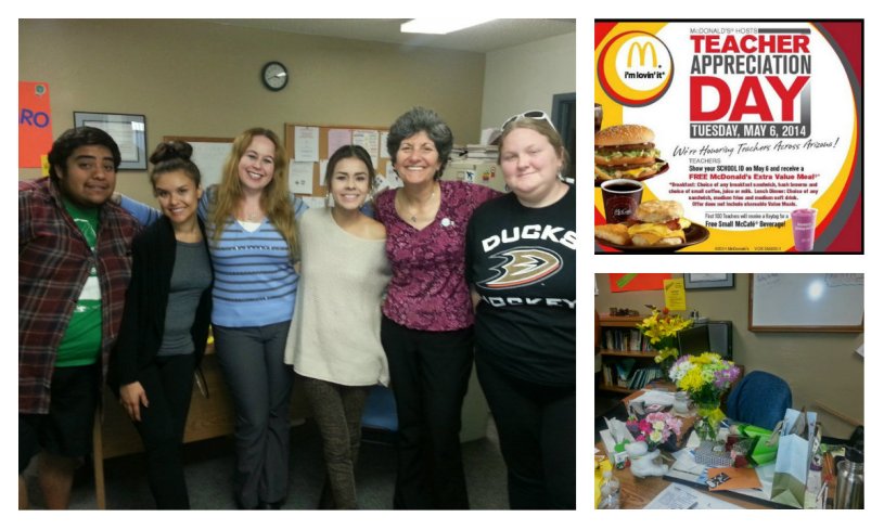 teacher appreciation day, local and national