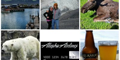 alaska airlines credit card, free flight to alaska, travel