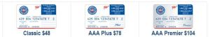 AAA membership, discounts and services