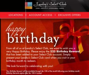 birthday deals, freebies, restaurants, travel