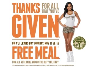 Veteran's Day Deals, Freebies, deals, 2014