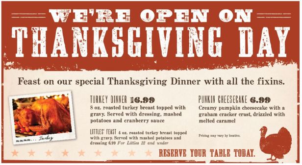 Thanksgiving dining 2014, restaurants thanksgiving, orange county