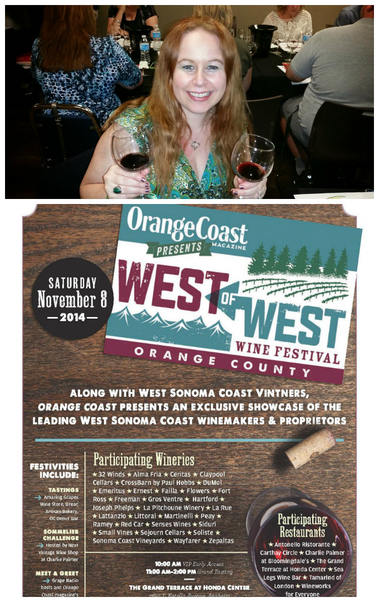 west of the west wine event, wow, honda center, discount code