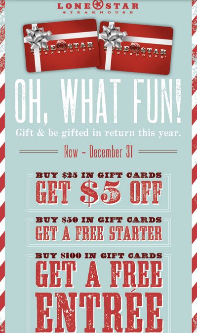 Holiday Gift Card Freebies Promotion, gifts, gift cards, holidays