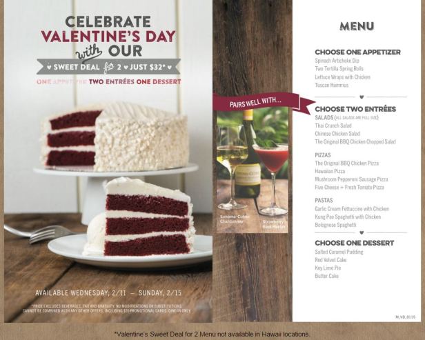 Valentine's Day 2015, dining, gift ideas