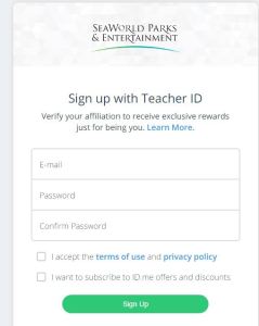 Free Sea World Annual Pass for Teachers, teacher deals