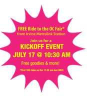 Metrolink Deal for the OC Fair