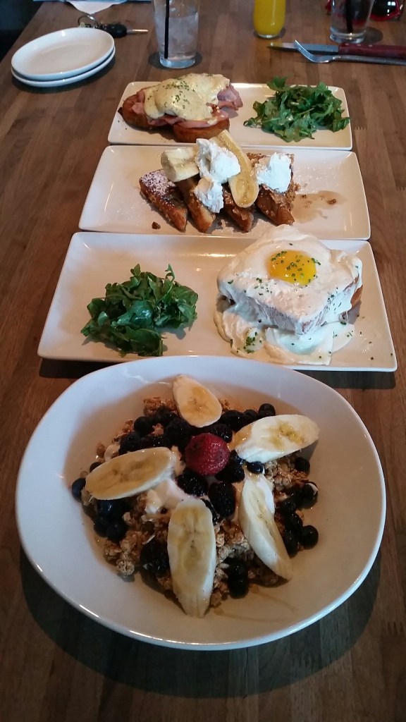 Eureka Huntington Beach, Brunch Menu