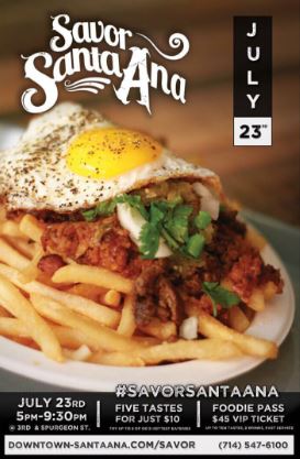 Savor Santa Ana, downtown santa ana