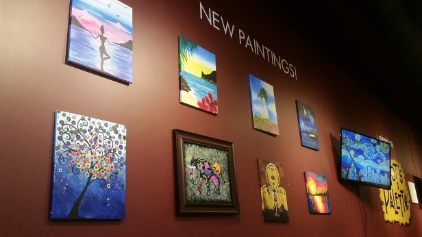Pinot's Palette Tustin, art and wine, van gogh