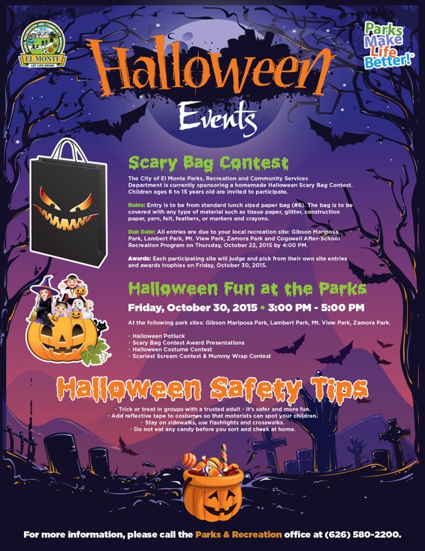 El Monte - Zamora Park - Halloween Event 2015