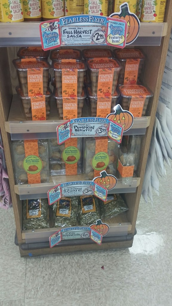 Trader Joe's, pumpkin, holiday shopping