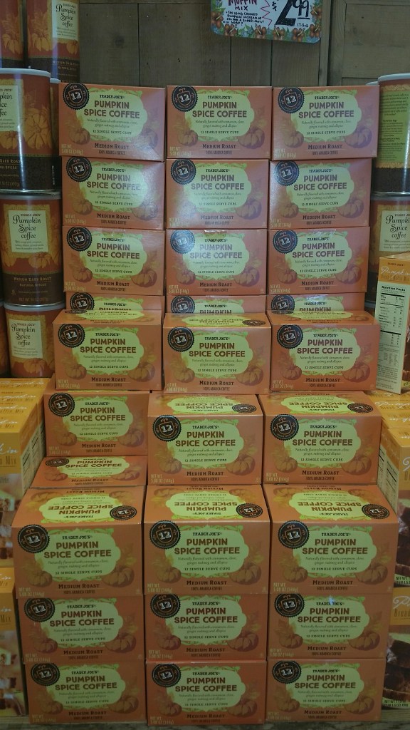 Trader Joe's, pumpkin, holiday shopping