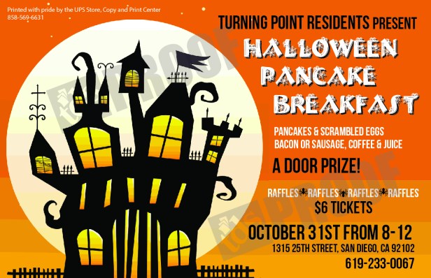 San Diego Halloween Pancake Breakfast 2015