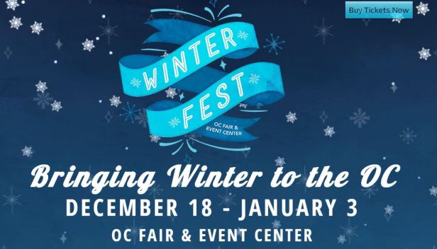 Winter fest, oc fair, costa mesa, holiday events