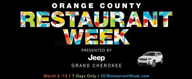 Orange County Restaurant Week 2016, oc, orange county